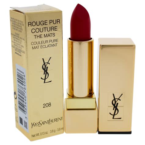 Yves Saint Laurent Rouge Pur Couture The Mats, 208 Fuchsia 